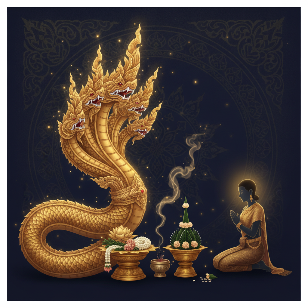 บูชาพญานาค วิธีถวายของ และข้อควรรู้สำหรับสายมู