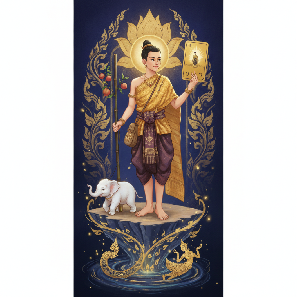 ไพ่ The Fool ความหมายหัวตั้งและกลับหัว บทเรียนแห่งการเริ่มต้น