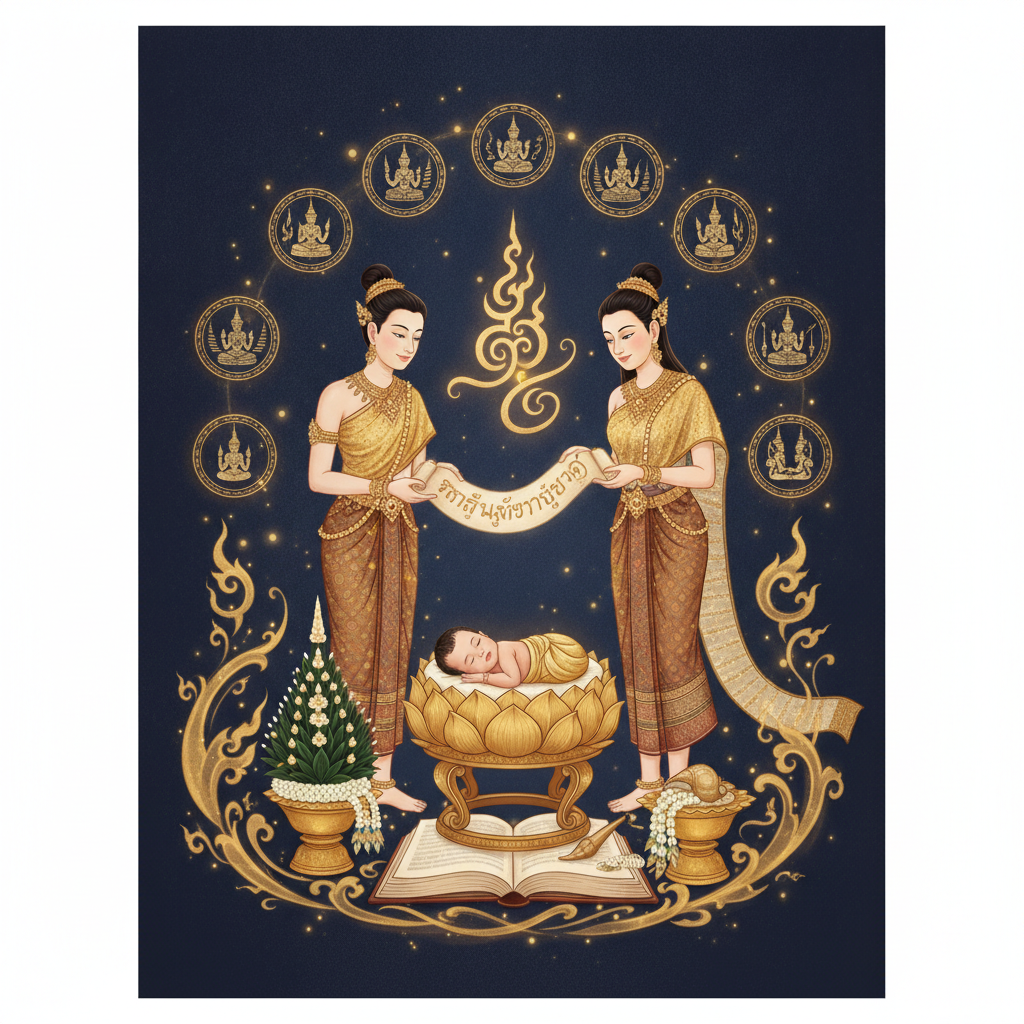 ตั้งชื่อลูกมงคล ตามหลักทักษาโหราศาสตร์ไทย