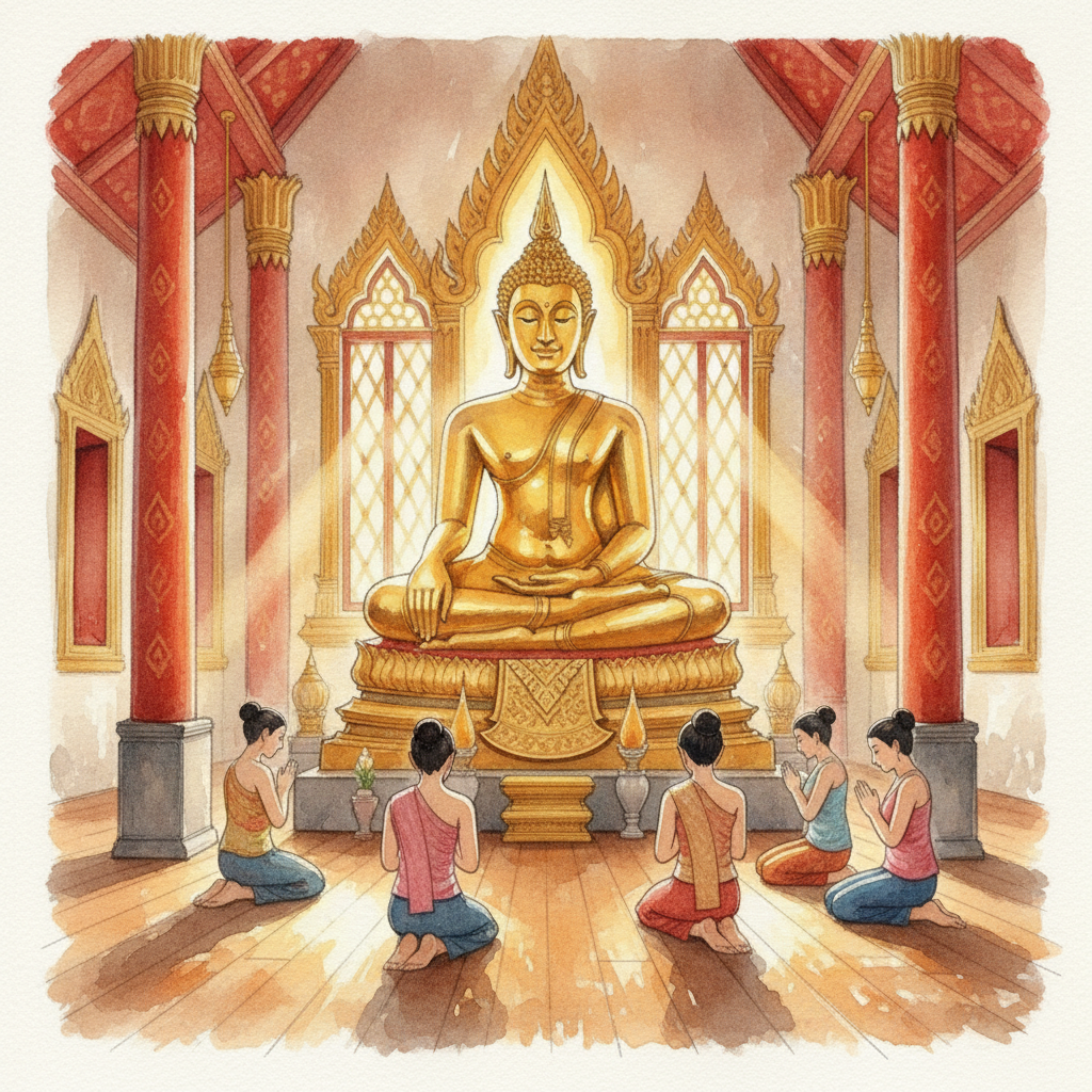 นายกรัฐมนตรีควงคู่ไหว้พระพุทธชินราช ลงยันต์ฝ่ามือคู่กับภริยา ความเชื่อเก่าแก่ที่ผู้นำยังนับถือ