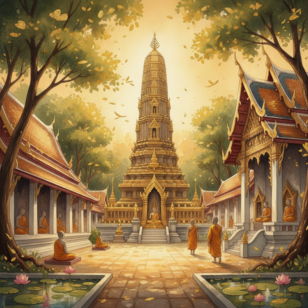 วัดโลกโมฬี สถานที่ฮีลใจคนทำงาน เมื่อไหว้พระขอพรบนดินแดนศักดิ์สิทธิ์