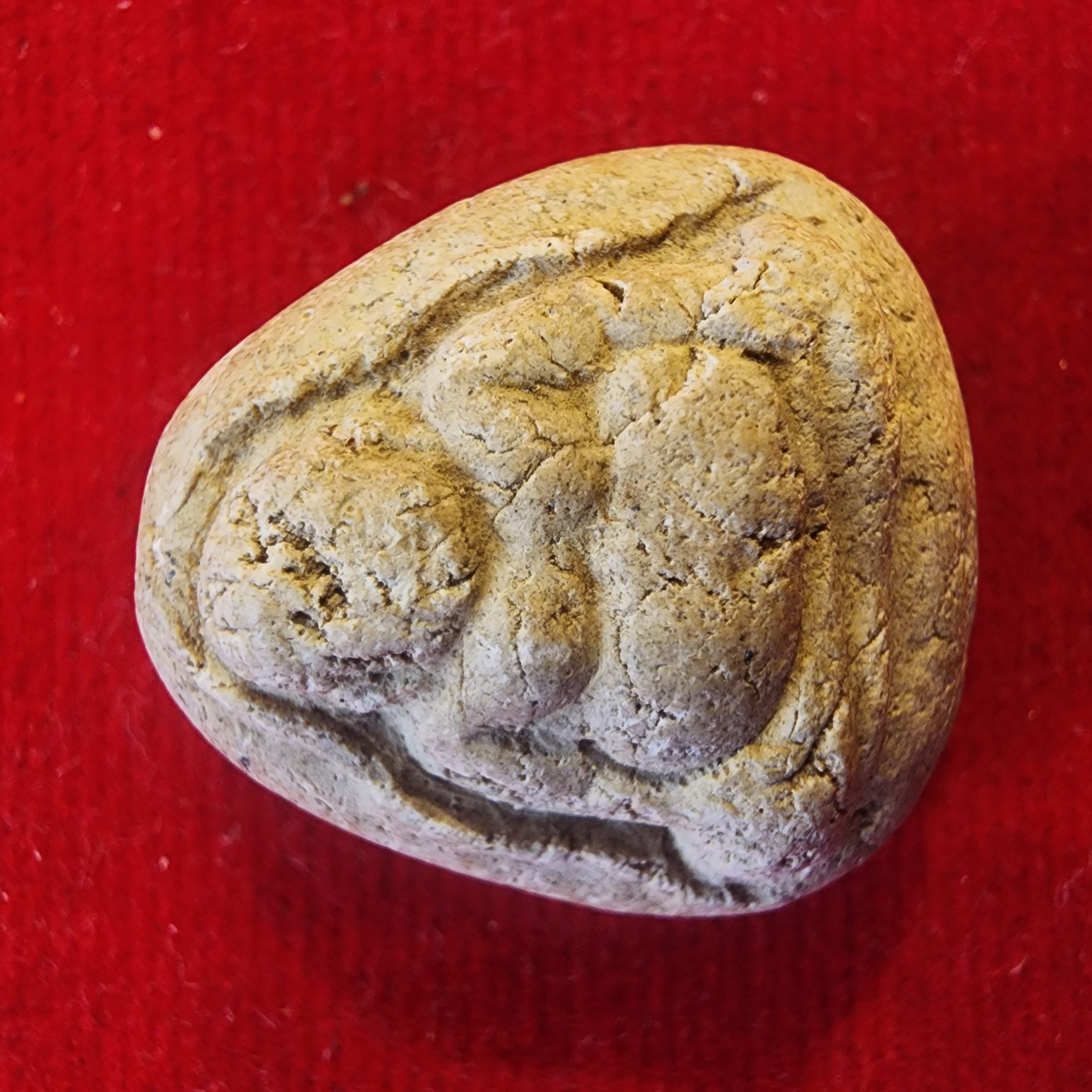 瓦波寺鬼骨粉佛牌 仿桑卡查造型